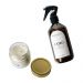 Kit Combo Vela Aromática de Lavanda e Aromatizador de Ambiente de Capim-limão