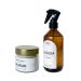 Kit Combo Vela Aromática e Aromatizador de Ambiente de Lavanda