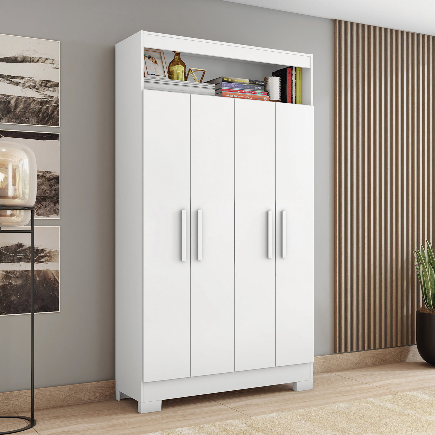 Armário Multiuso NT 4030 Branco - Notável