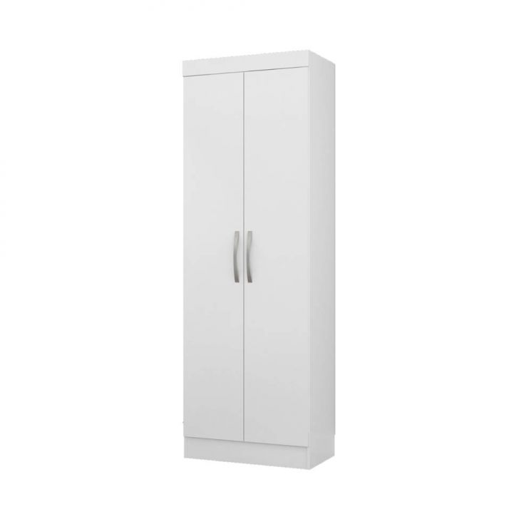 Armário Multiuso Solteiro Napolitano 2PT Branco Aparador Pequeño Salon ~ Armário Multiuso Solteiro Napolitano 2PT Branco