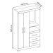 Guarda-Roupa NT 6020 Freijo Com Off White - Notavel