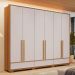 Guarda-Roupa NT 6035 Freijo Com Off White - Notavel