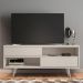 Rack para Sala TV até 50" NT1180 Off White Tx Notável Móveis