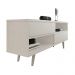 Rack para Sala TV até 50" NT1180 Off White Tx Notável Móveis