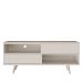 Rack para Sala TV até 50" NT1180 Off White Tx Notável Móveis