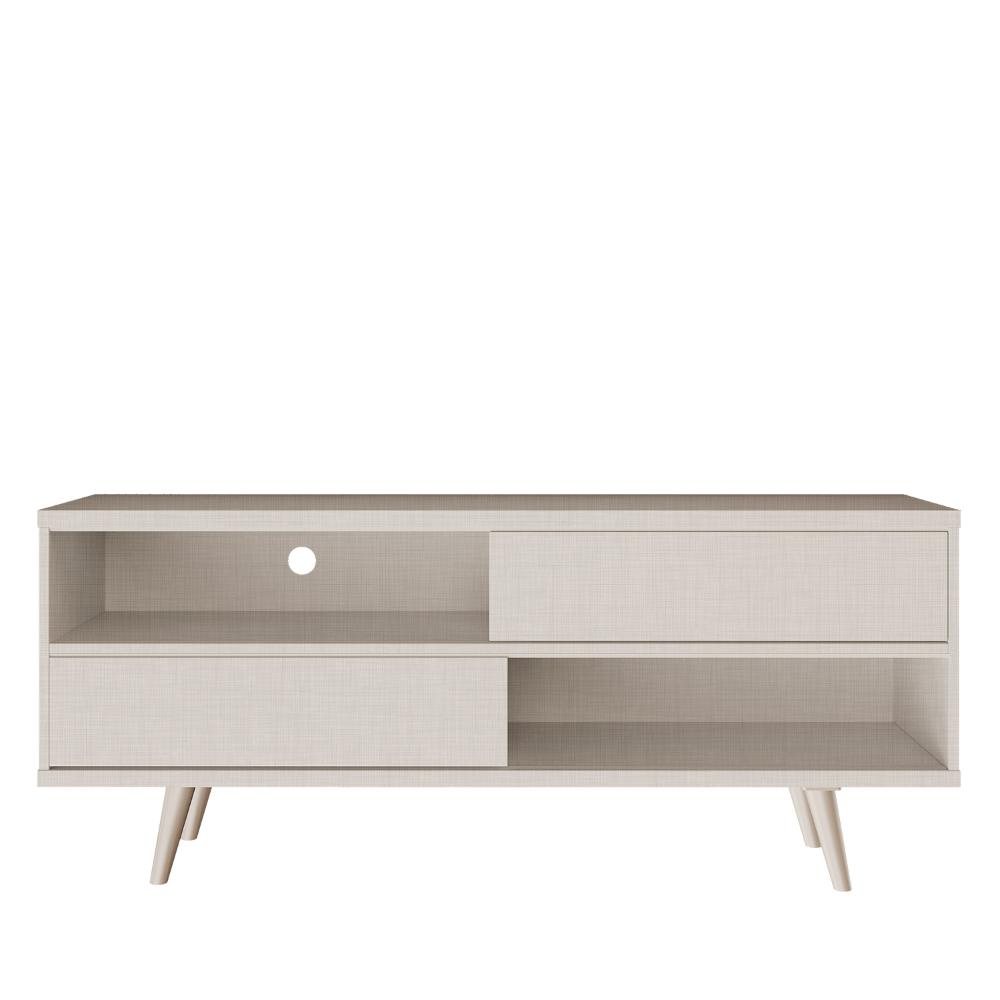 Rack para Sala TV até 50" NT1180 Off White Tx Notável Móveis