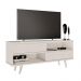 Rack para Sala TV até 50" NT1180 Off White Tx Notável Móveis