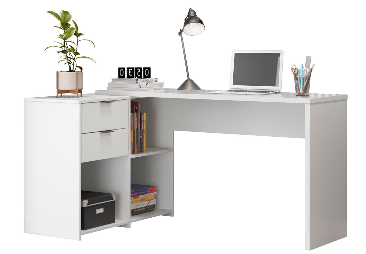 Mesa para Computador Office NT 2060 Branco - Notável