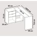 Mesa para Computador Office NT 2060 Branco - Notável