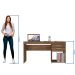 Mesa para Computador Office Nogal - Notavel