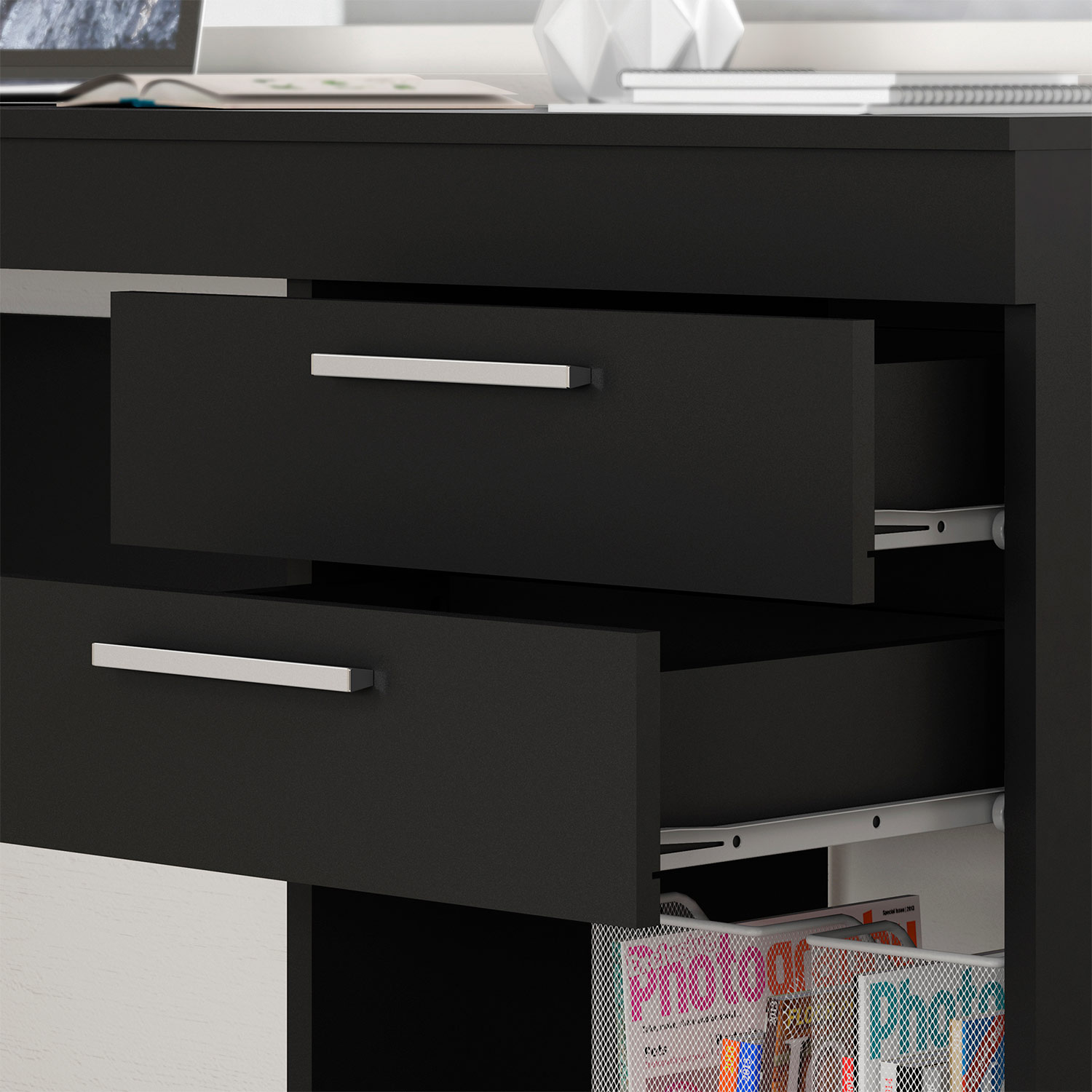 Mesa para Computador Office Preto - Notavel