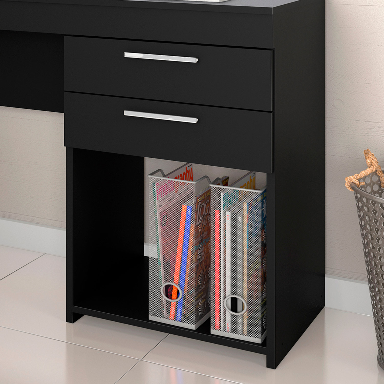 Mesa para Computador Office Preto - Notavel