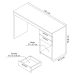 Mesa para Computador Office Preto - Notavel