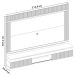 Painel NT 1370 Off White Com Freijo - Notavel