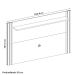 Painel NT 1375 Off White Com Freijo - Notavel