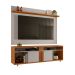 Rack NT 1290 com Painel NT 1305 Off White com Freijó - Notavel