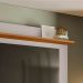 Rack NT 1290 com Painel NT 1305 Off White com Freijó - Notavel