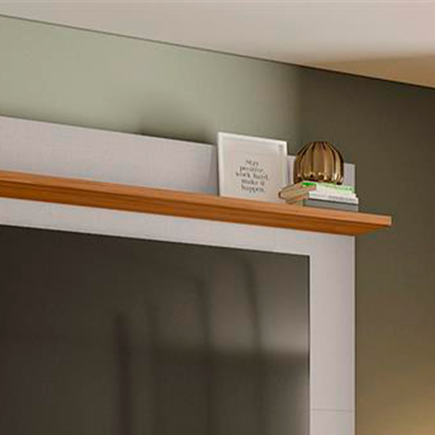 Rack NT 1290 com Painel NT 1305 Off White com Freijó - Notavel