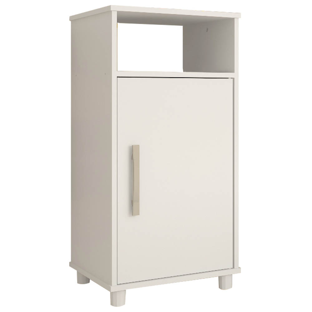 Balcão Multiuso 1 Nicho e 1 Porta B01 Branco NOVAM