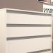 Comoda 4 Gavetas CO19 Branco NOVAM