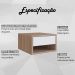 Mesa De Cabeceira Suspensa 1 Gaveta B87 Montana Branco NOVAM