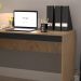 Mesa Para Escritorio Gamer B23 Mell Preto NOVAM