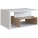 Mesa de Centro 1 Nicho E 1 Prateleira B92 Branco Montana NOVAM