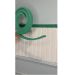 Eva Rodape Acabamento Ripado 2cm Autocolante Verde 2,5m