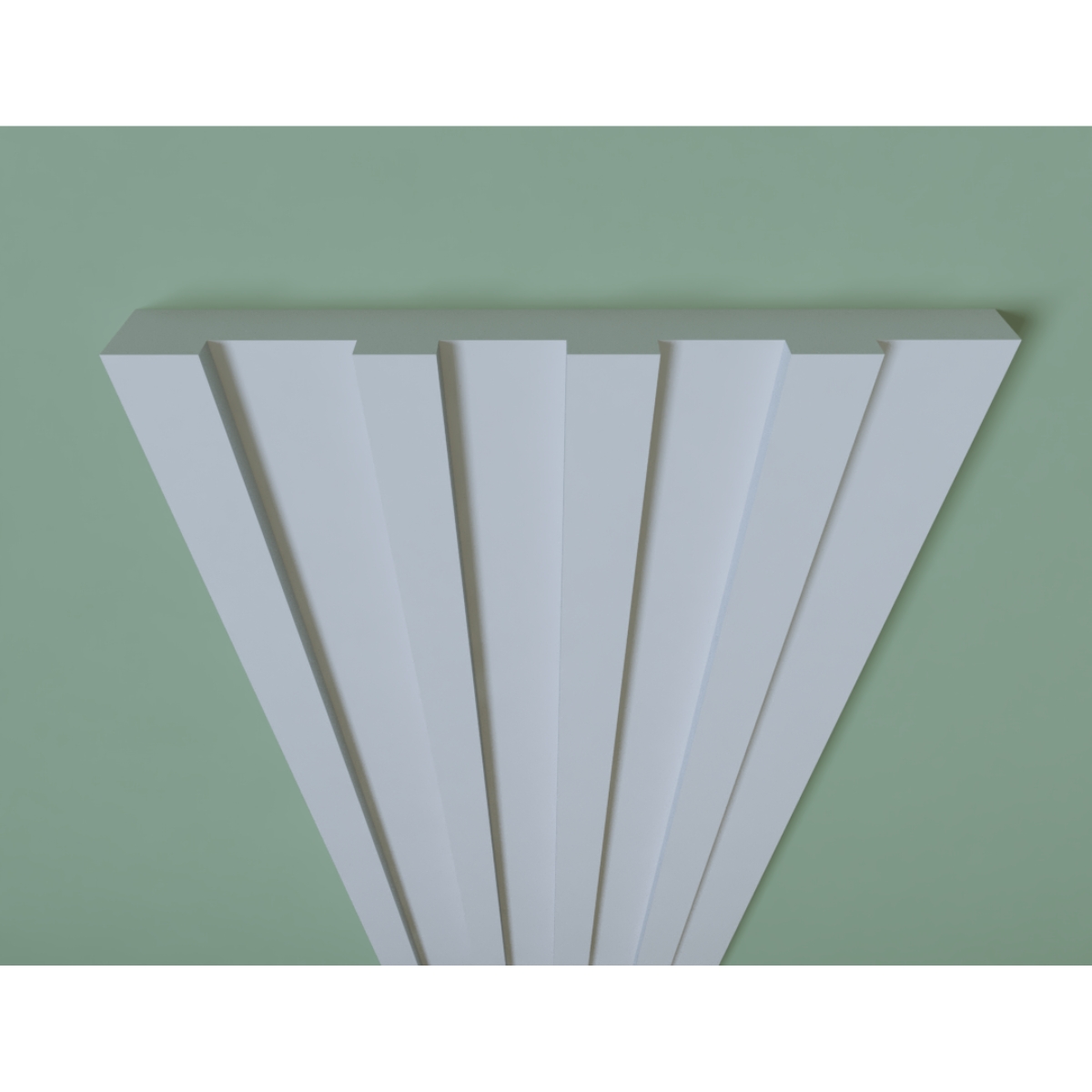 Painel Ripado Decorativo Quarto Eva Autocolante 10cm - 2,5m