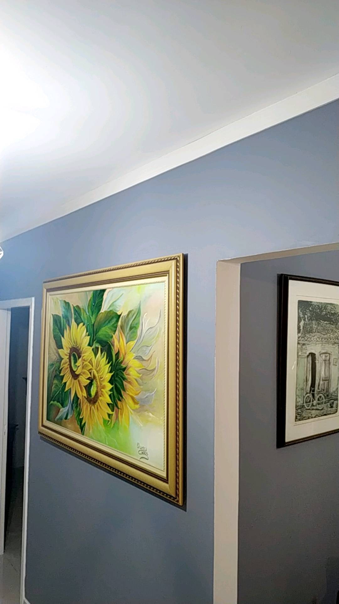 Rodapé Autocolante Flexível  - Boiserie Roda Meio Moldura Eva - 10cm 10 Metros