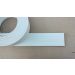 Rodapé Autocolante Flexível  - Boiserie Roda Meio Moldura Eva - 10cm 10 Metros
