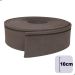 Rodapé Autocolante Flexível  - Boiserie Roda Meio Moldura Eva - 10cm 10 Metros