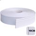 Rodapé Autocolante Flexível  - Boiserie Roda Meio Moldura Eva - 10cm 5 Metros