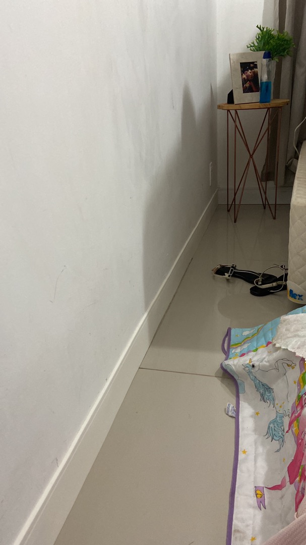 Rodapé Autocolante Flexível  - Boiserie Roda Meio Moldura Eva - 10cm 5 Metros