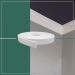 Rodapé Autocolante Flexível  - Boiserie Roda Meio Moldura Eva - 5cm 10 Metros