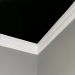 Rodapé Autocolante Flexível  - Boiserie Roda Meio Moldura Eva - 5cm 10 Metros