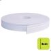 Rodapé Autocolante Flexível  - Boiserie Roda Meio Moldura Eva - 5cm 5 Metros