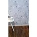 Rodapé Autocolante Flexível  - Boiserie Roda Meio Moldura Eva - 5cm 5 Metros