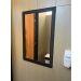Rodapé Autocolante Flexível  - Boiserie Roda Meio Moldura Eva - 5cm 5 Metros