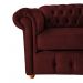 Kit Dois Sofás Chesterfield Capitone Luis XV Vicenzo Bordo Couro Eco 1,80 / Decoracao, sala tv estar, recepçao