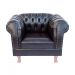 Poltrona Chesterfield Duque Com Capitonê Para Sala, Tv, Estar, Recepção, Barbearia - Corano Café
