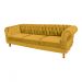 Sofá Chester Field Duque Amarelo Sala/Recepção
