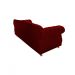 Sofá Chester Field Elisabeth Suede Bordo Sala/Recepção