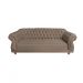 Sofá Chester Field Elisabeth Suede Capuccino Sala/Recepção