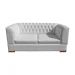 Sofá ChesterField Dubai 2,30 Corano Branco Sala/Recepção