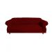 Sofá Chesterfield Capitone Elisabeth Suede Bordô 2,00