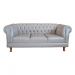 Sofá Chesterfield Duque Corano Bege Sala/Recepcao