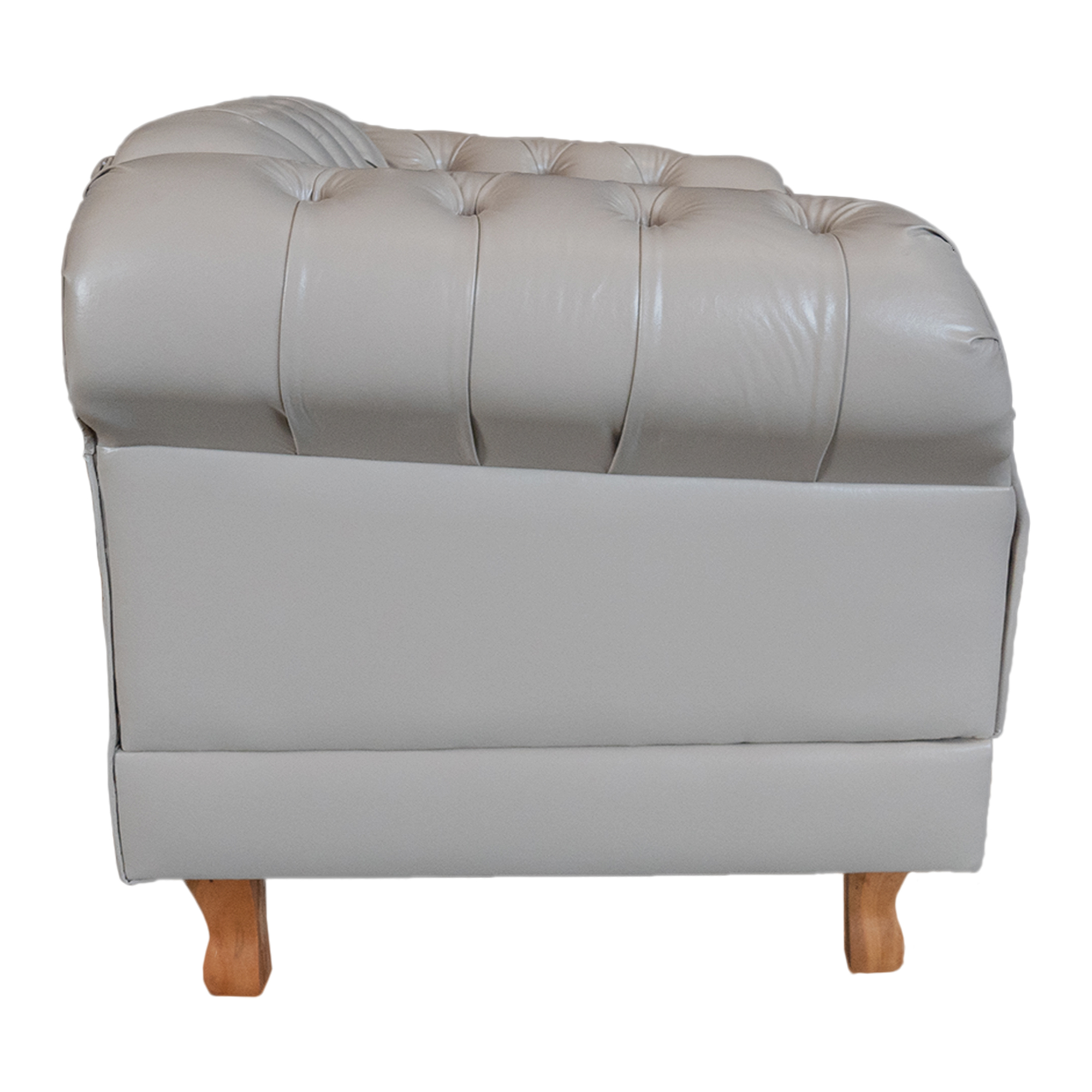 Sofá Chesterfield Duque Corano Bege Sala/Recepcao