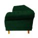 Sofá Chesterfield Duque Suede Verde MusgoSala/Recepcao