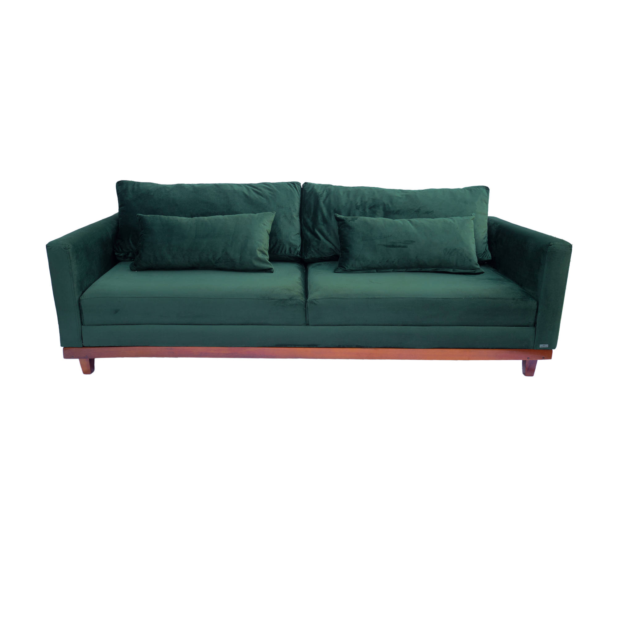 Sofá London 2,30 Verde Musgo Sala/Recepção